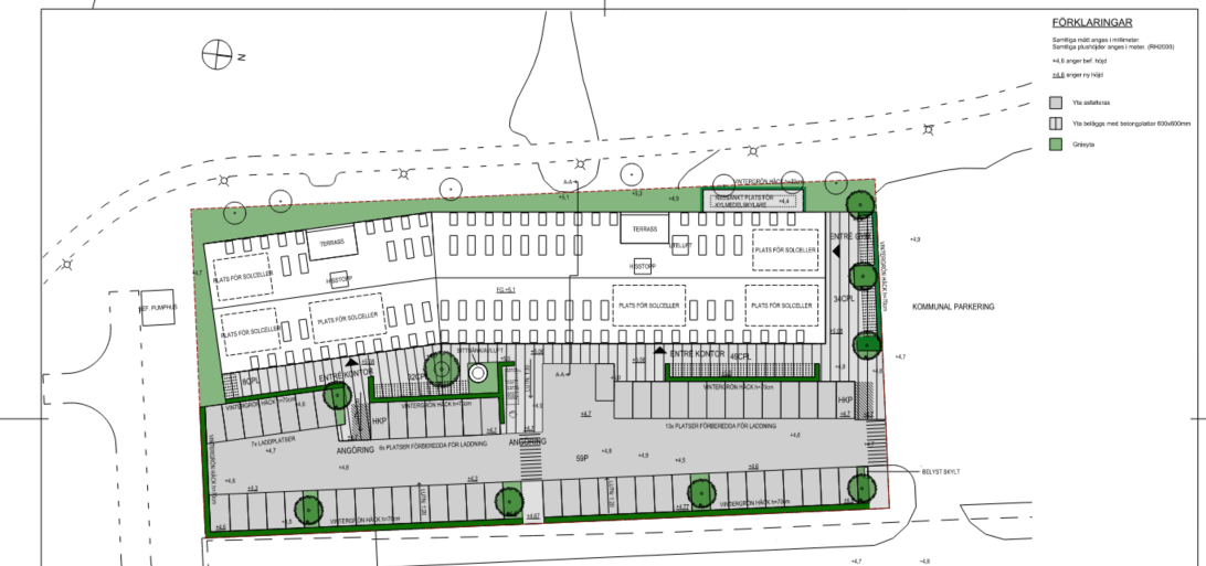 Rama Kalkyl Kolla Park Målerikalkyl och anbud, Kungsbacka