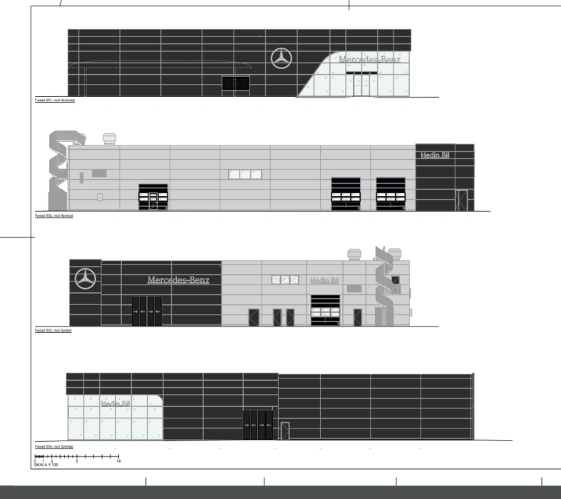 Rama Kalkyl Mercedes Benz Varberg BYD, Dekra Målerikalkyl Varberg